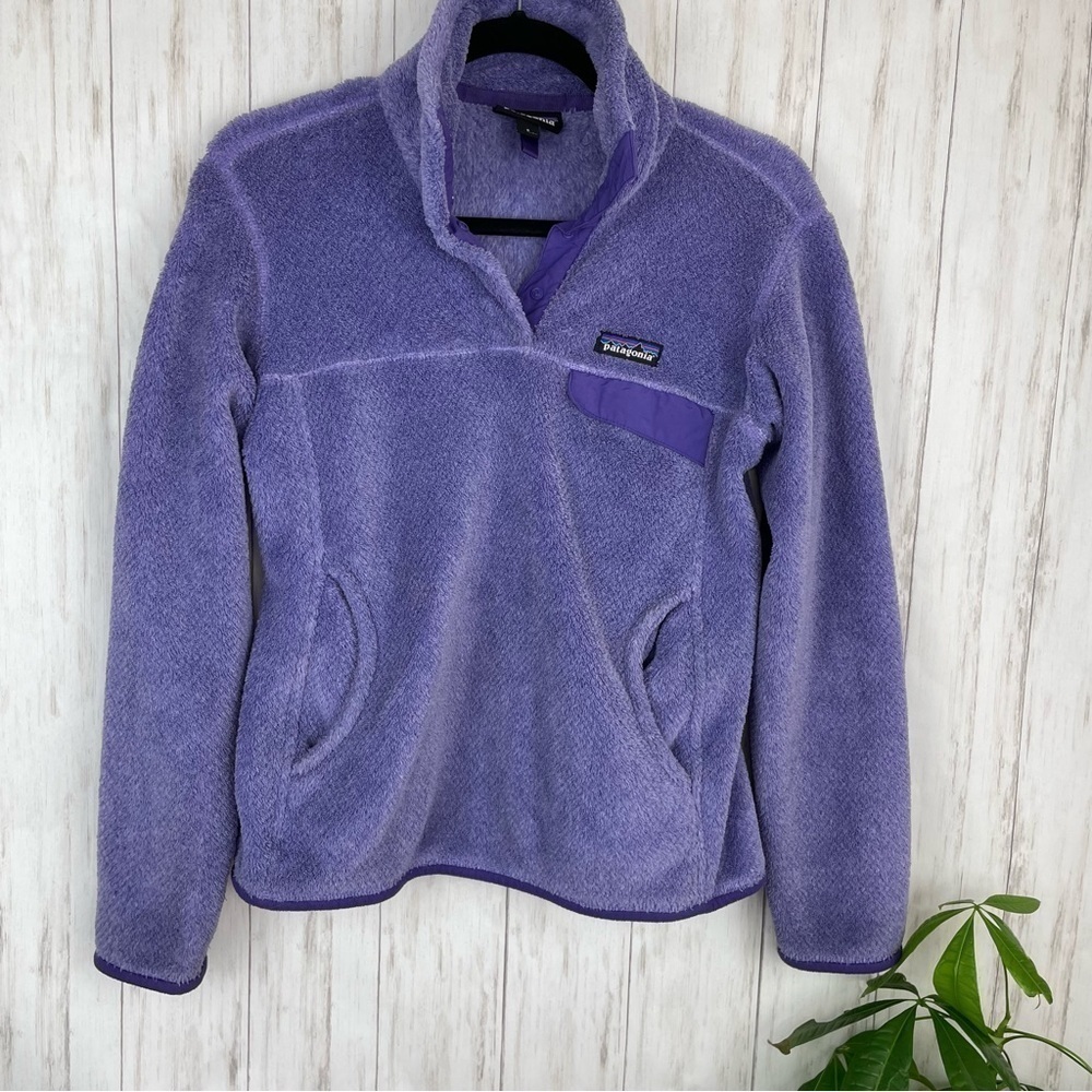 Patagonia Purple pullover sweatshirt small - Picture 2 of 9